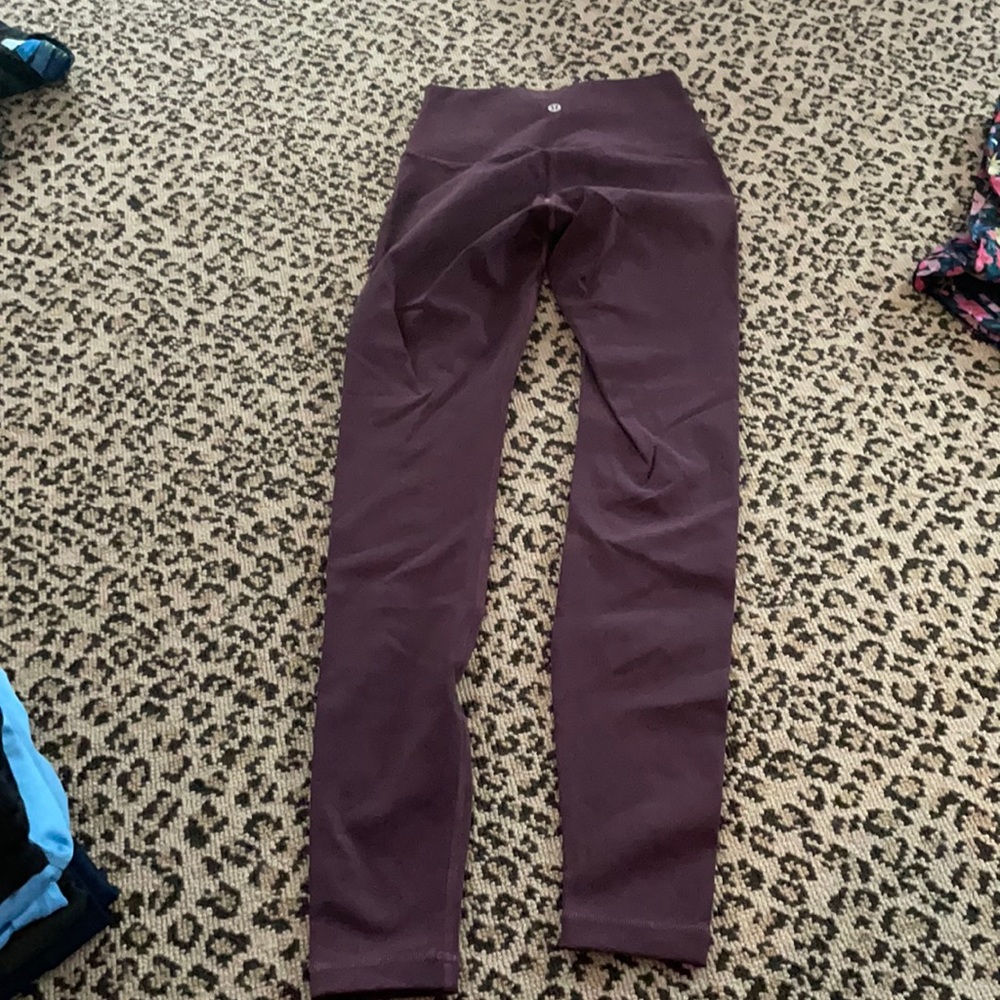 Lululemon wunder under leggings length 25’